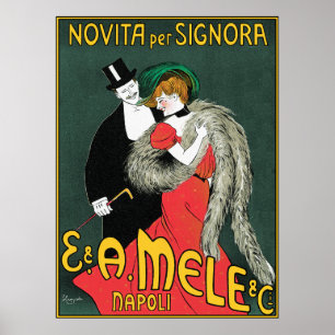 Cappiello - Vintage Art - Novita per Signora Poster