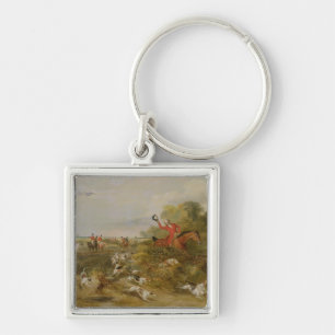 Capping on Hounds, Bachelor's Hall, 1836 (oil on c Key Ring