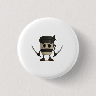 Cappuccino Assassino Funny Italian 3 Cm Round Badge