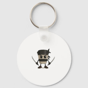 Cappuccino Assassino Funny Italian Key Ring