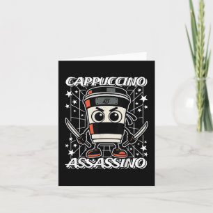 Cappuccino-assassino Italian-brainrot Coffee Assas Card