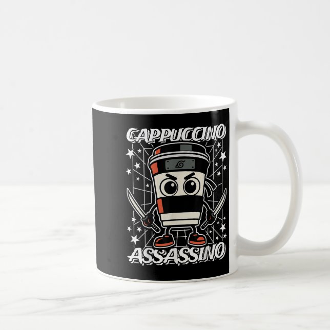 Cappuccino-assassino Italian-brainrot Coffee Assas Coffee Mug (Right)