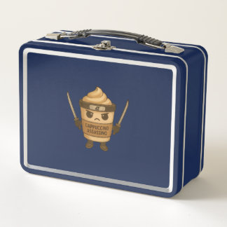 Cappuccino Assassino Italian Metal Lunch Box