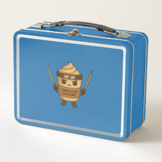 Cappuccino Assassino Italian Metal Lunch Box