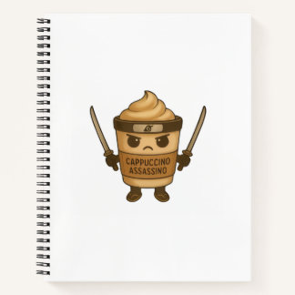 Cappuccino Assassino Italian Notebook