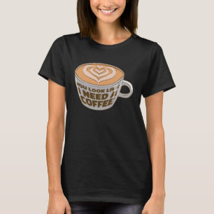 Cappuccino Coffee Bean Caffeine Quotes Pullover Ho