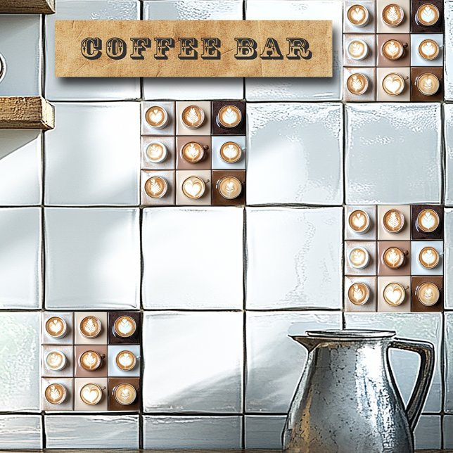 Cappuccino Coffee Cups Tile (Creator Uploaded)