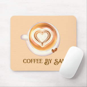 Cappuccino Coffee Mouse Mat