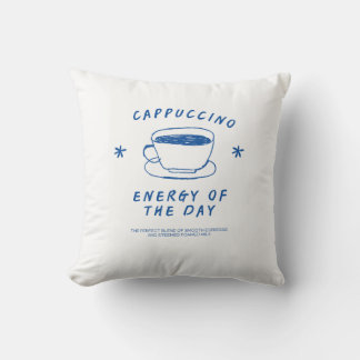 Cappuccino Coffee pillow | Funny Coffee Lover Gift