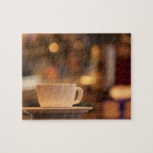 Cappuccino coffee, Venice, Italy Jigsaw Puzzle