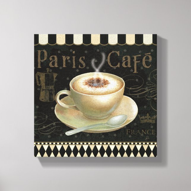 Cappuccino Cup Canvas Print (Front)