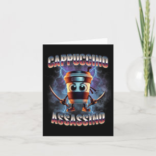 Cappuccino Ino Brainrot Italian Meme  Card