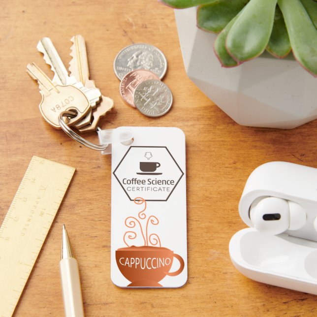 "Cappuccino" Key Ring (Desk)