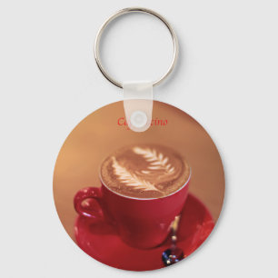 Cappuccino Key Ring