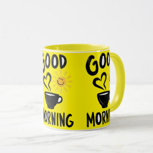 Cappuccino Smiling, Mug