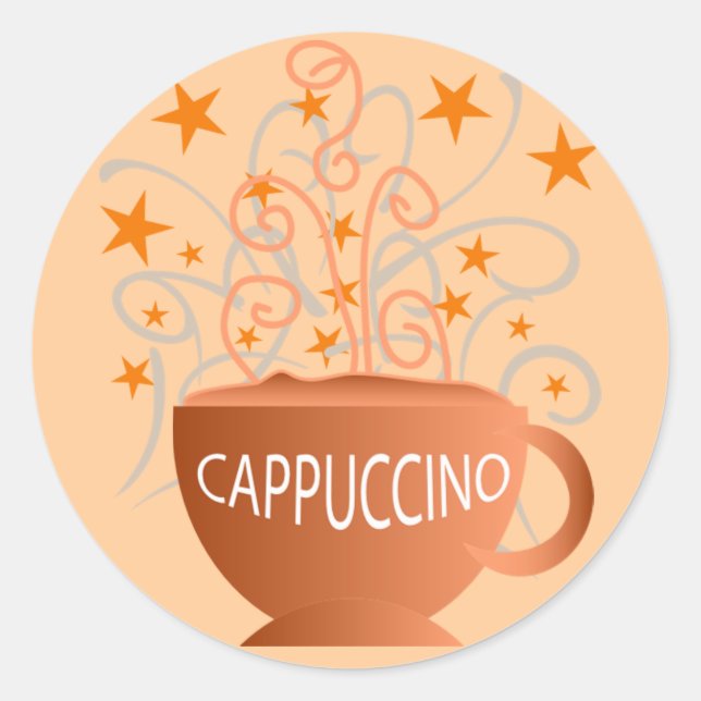 cappuccino stickers (Front)