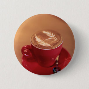 Cappucino Blank 6 Cm Round Badge