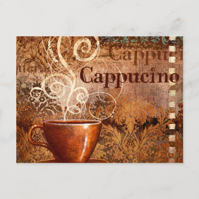Cappucino Postcard (Front)