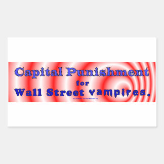CapPunWallStVampires Rectangular Sticker