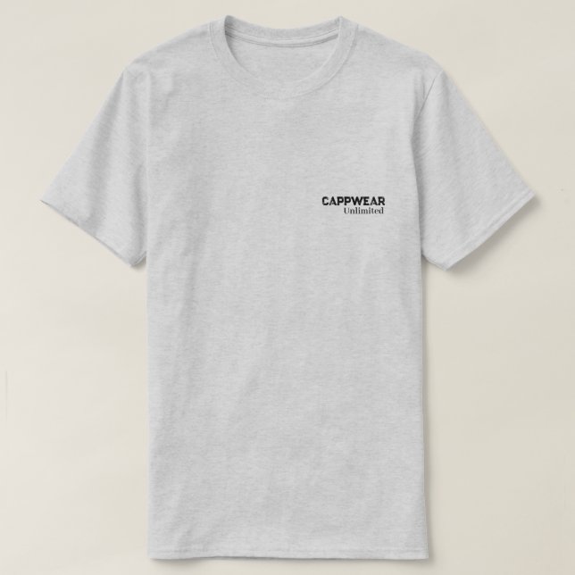 CAPPWear Basic Team T-Shirt  (Design Front)
