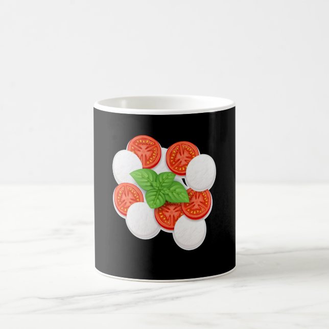 Caprese Morzarella Tomato Vegetable Cook Coffee Mug (Center)