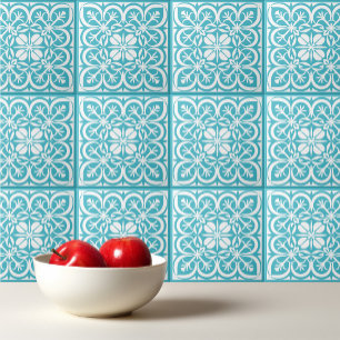 Capri Blue pattern Portuguese Mediterranean  Tile