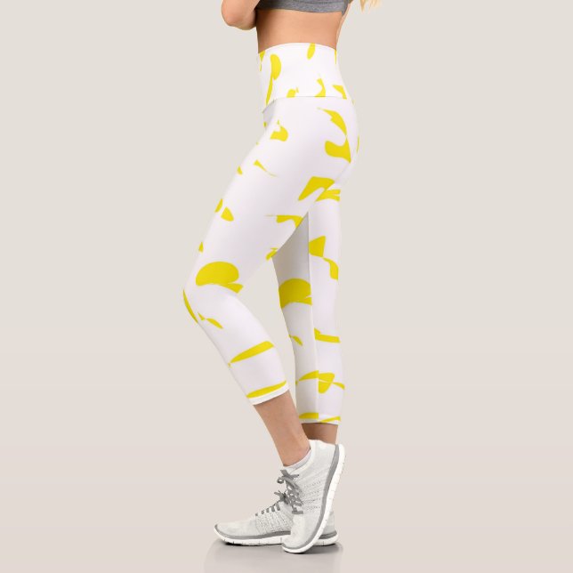 Capri Chillout Collection Leggings (Left)