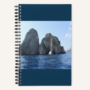Capri Faraglioni - Italian Coastal Photography Notebook