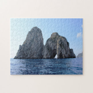 Capri Faraglioni - Mediterranean Sea Photography Jigsaw Puzzle