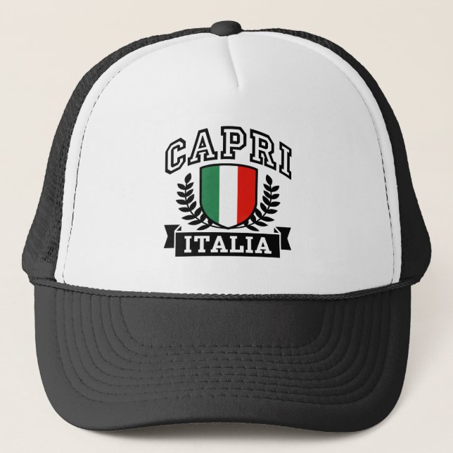 Capri Italia Trucker Hat (Front)