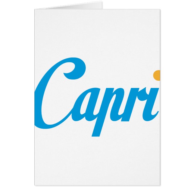 CAPRI Italy (Front)