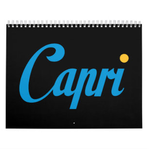 CAPRI Italy Calendar