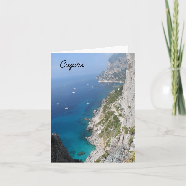 Capri, Italy Card (Front)
