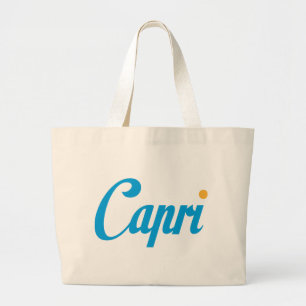 CAPRI Italy Large Tote Bag