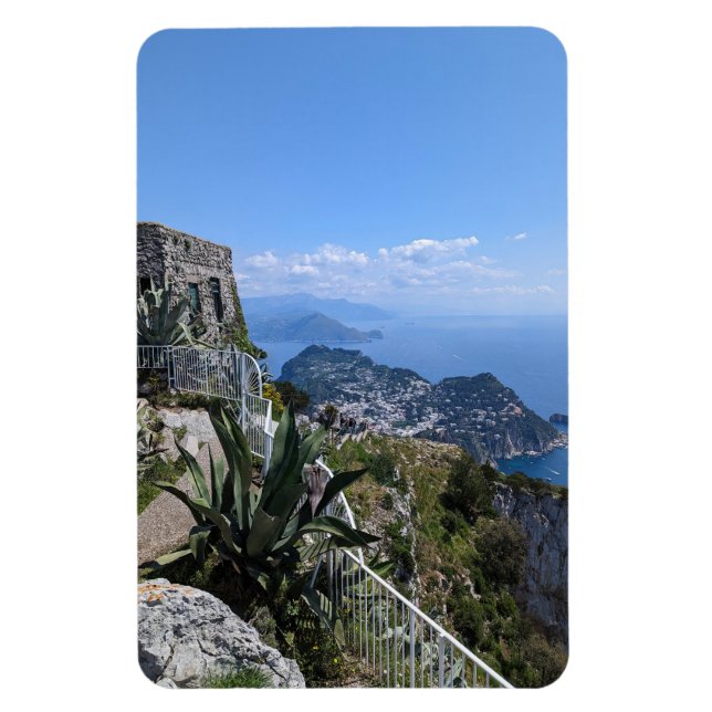 Capri Italy Photo Magnet (Vertical)