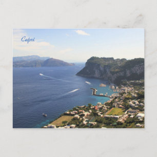 Capri, Italy, Photography, Post Card