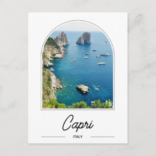 Capri Italy Postcard