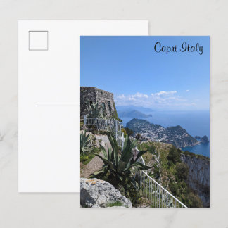 Capri Italy Postcard