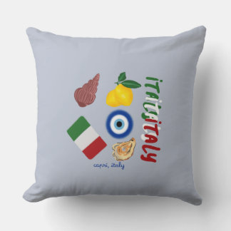 Capri, Italy Throw Pillow