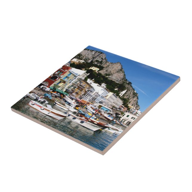 Capri, Italy Tile (Side)