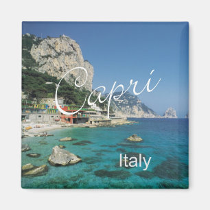 Capri Italy Travel Photo Souvenir Fridge Magnet