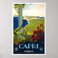 Capri Italy vintage travel