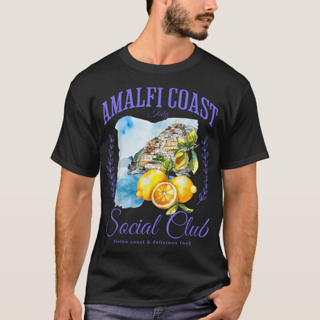 Capri Lemons  T-Shirt (Front)