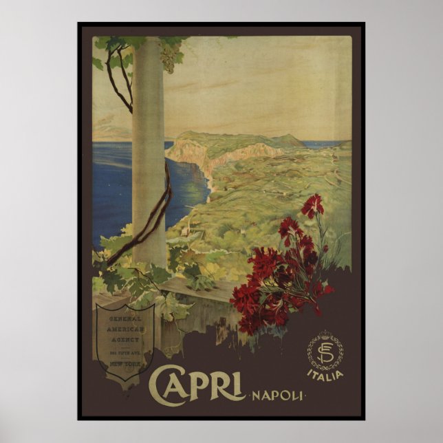 Capri Napoli Poster (Front)