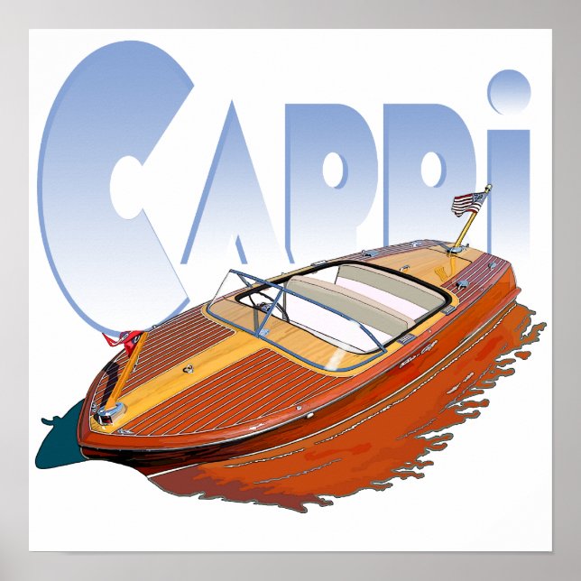 Capri Powerboat Poster (Front)