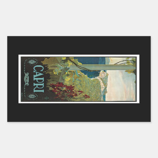 Capri Rectangular Sticker
