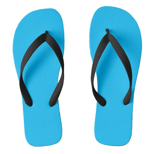 Capri (solid colour)  flip flops (Footbed)