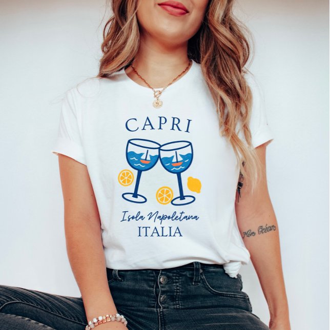 Capri – Summer in Italy T-Shirt (Creator Uploaded)
