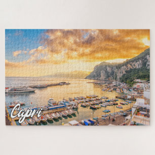 Capri, Tyrrhenian Sea, Italy Jigsaw Puzzle