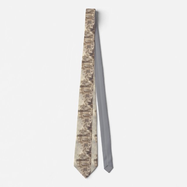 Capriccio with a Roman Triumphal Arch Tie (Front)